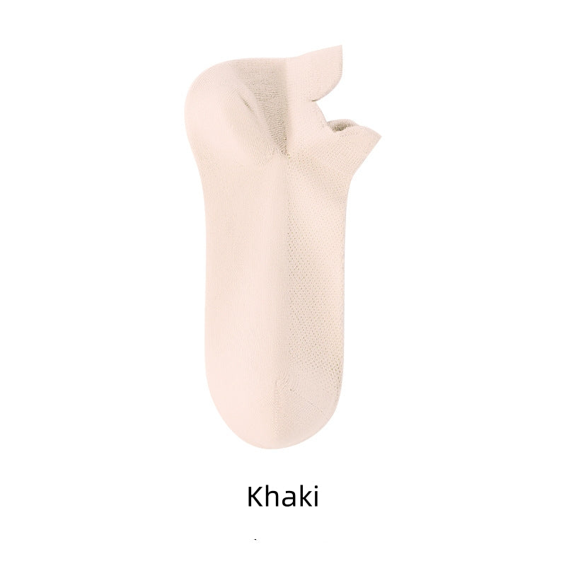 women's stretchy soft boat socks