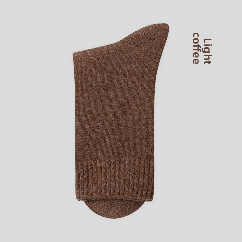 Warm Terry Lined Men's 6% Wool Socks