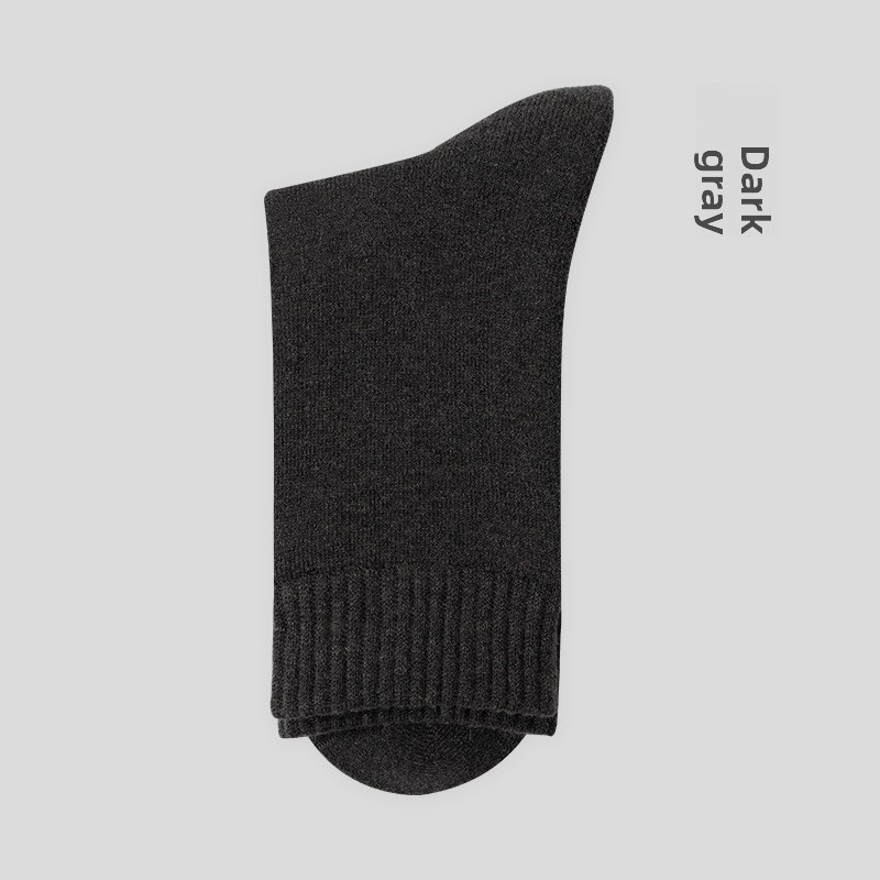 Warm Terry Lined Men's 6% Wool Socks