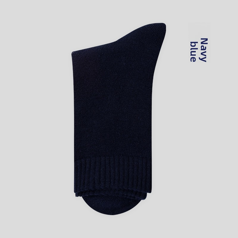 Warm Terry Lined Men's 6% Wool Socks
